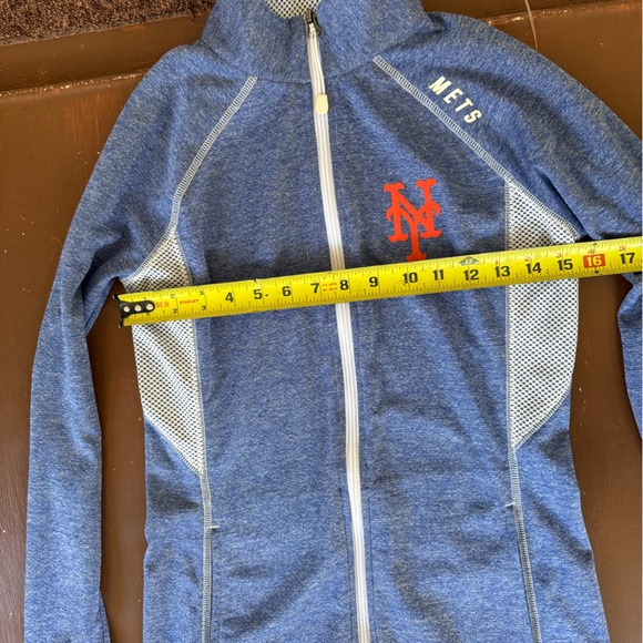 Majestic New York Mets zip up jacket. Women’s Small - Picture 5 of 7